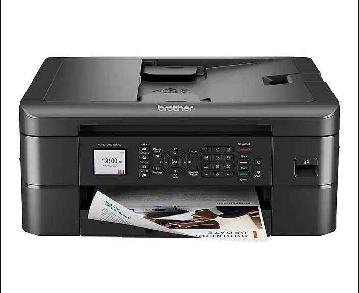 Brother Color Inkjet All-in-One Wireless Printer - MFC-J1010DW